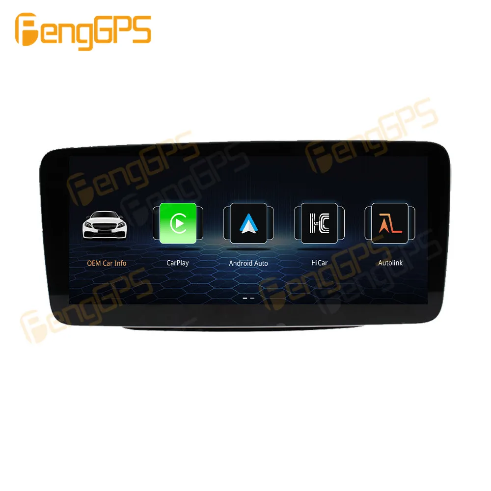 Linux for Mercedes-Benz A B CLA GLA2013-2015 Multimedia Navigation Car Radio Carplay Accessories Large Screen10.25/12.3 Inch Led