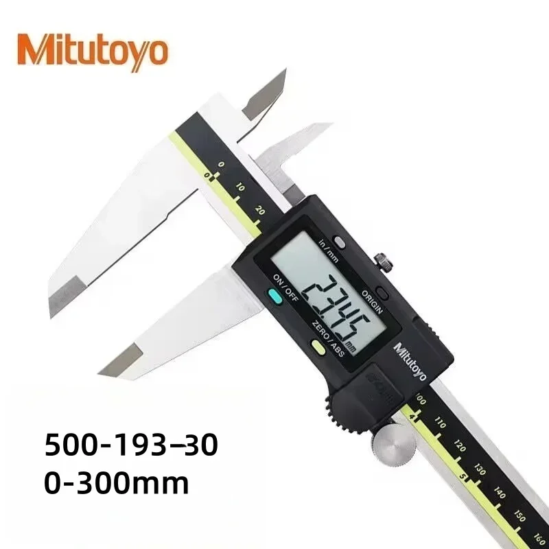 Mitutoyo 500-197-30 LCD Digitale Schuifmaat 0-150/200/300mm IP67 Waterdichte Originele Japan Schuifmaat voor Werkplaats & Laboratorium - afbeelding 1