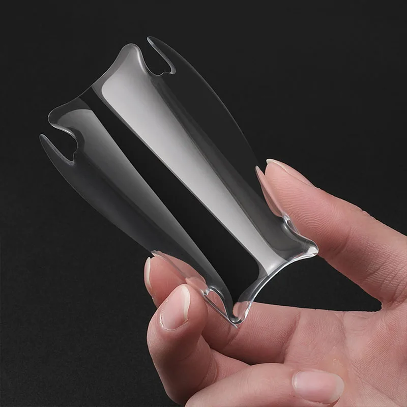 4Pcs Car Body Protection Strip Auto Door Handle Bowl Anti-Scratch Sticker For Toyota Yaris RAV4 Corolla Hilux GR Gazoo Racing