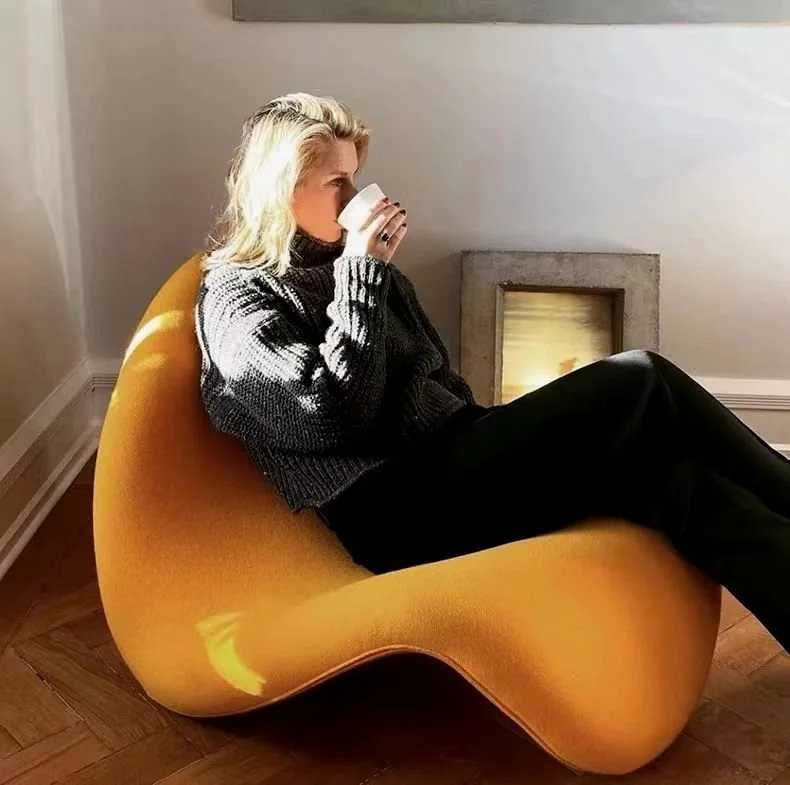 

Italian Lazy Creative Modern One Single Leisure Sofa Chair