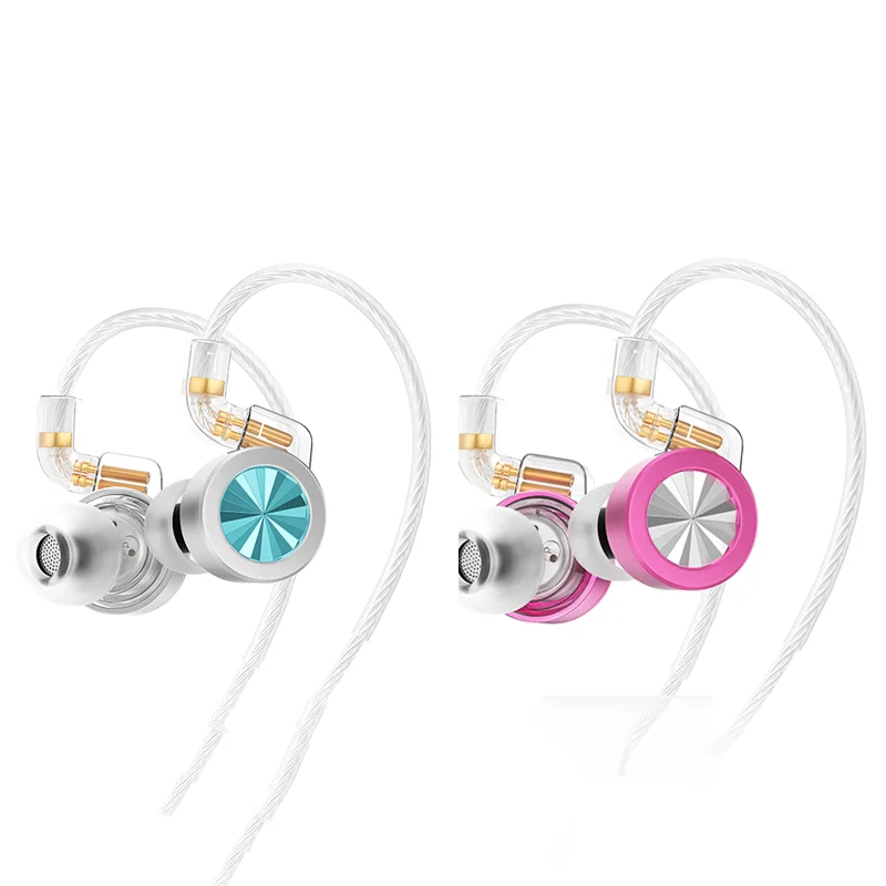 NEUE LETSHUOER D02 In-Ear Kopfhörer 11mm Dynamische Treiber Monitor Kopfhörer Austauschbare Kabel Gaming Ohrhörer