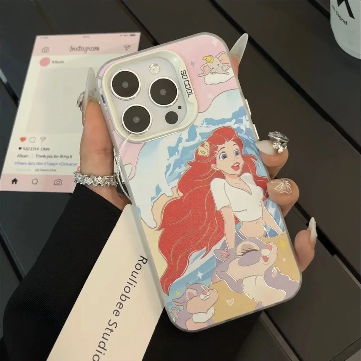 So Pretty Disneys Princesss Phone Case for Oppo A3x A60 A79 A98 A1 A78 A58 A38 A18 A57 A76 A36 A17 A94 A74 A55 4G 5G Matte Cover