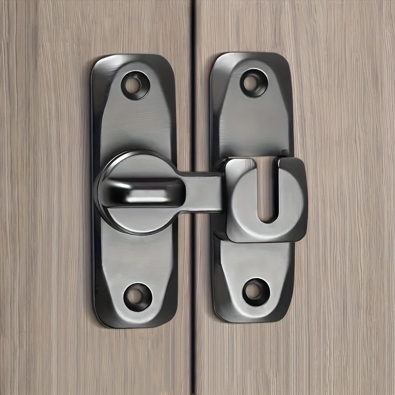 

90/180 градусов дверная защелка сарая, домашняя безопасность, раздвижные дверные защелки, дверные болты, откидной дверной замок, противоугонная защелка для безопасности ребенка, заглушка