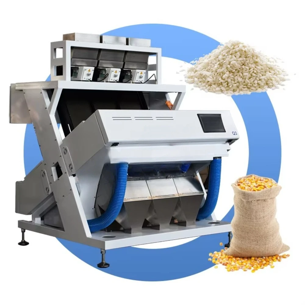 Salt Infrared Nut Sort Machine Small Barley Hazelnut Red Chili Color Sorter Machine for Sesame Seed