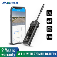 JIMIMAX VL111 Newest 4G Ebike Tracker Bluetooth GPS Locator 270mAh Battery IP66 Motorcycle Locator Cut Off Fuel Driver Behavior