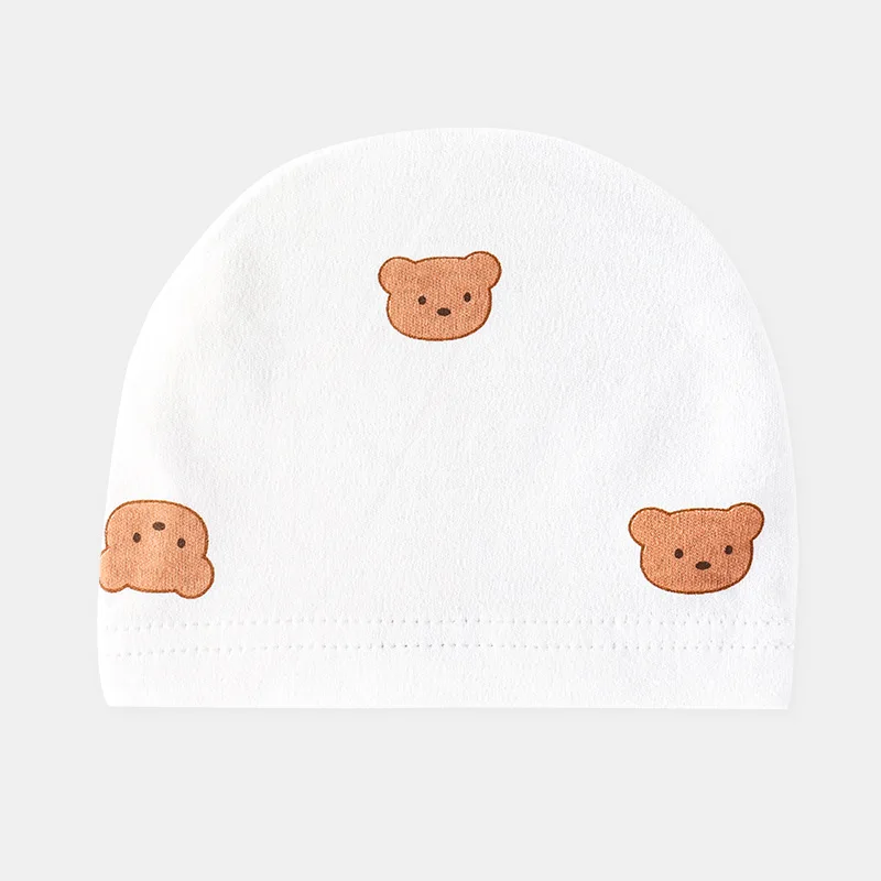 Newborn Baby Hat Spring and Autumn Models 0-3 Months Boy Girls 100% Cotton Fetal Hat Infant Accessories