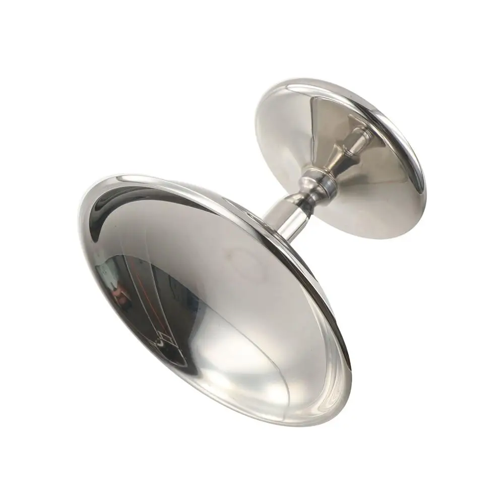 

Tableware Stainless Steel Ice Cream Cup Multi-Function Silver Dessert Plate Tall Fashion Snacks Storage Cup Wedding