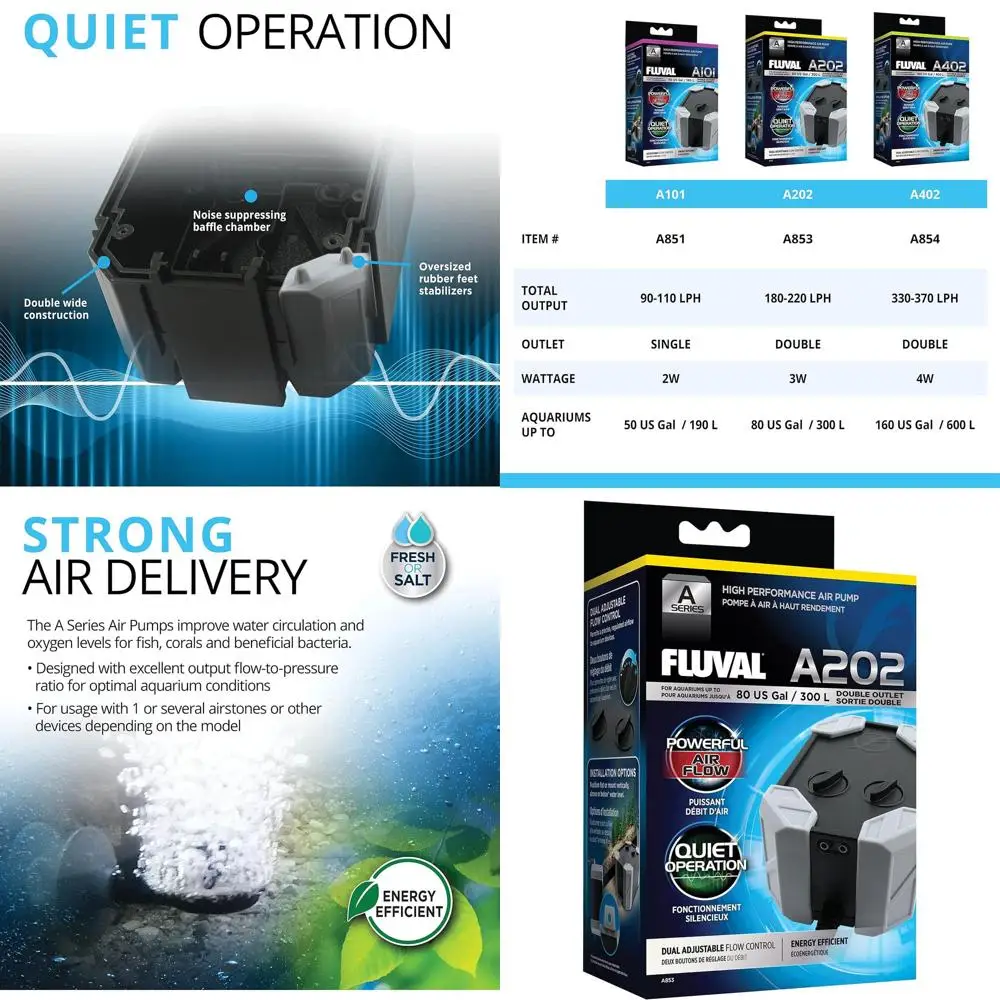 

A202 Aquarium Air Pump 3.0W