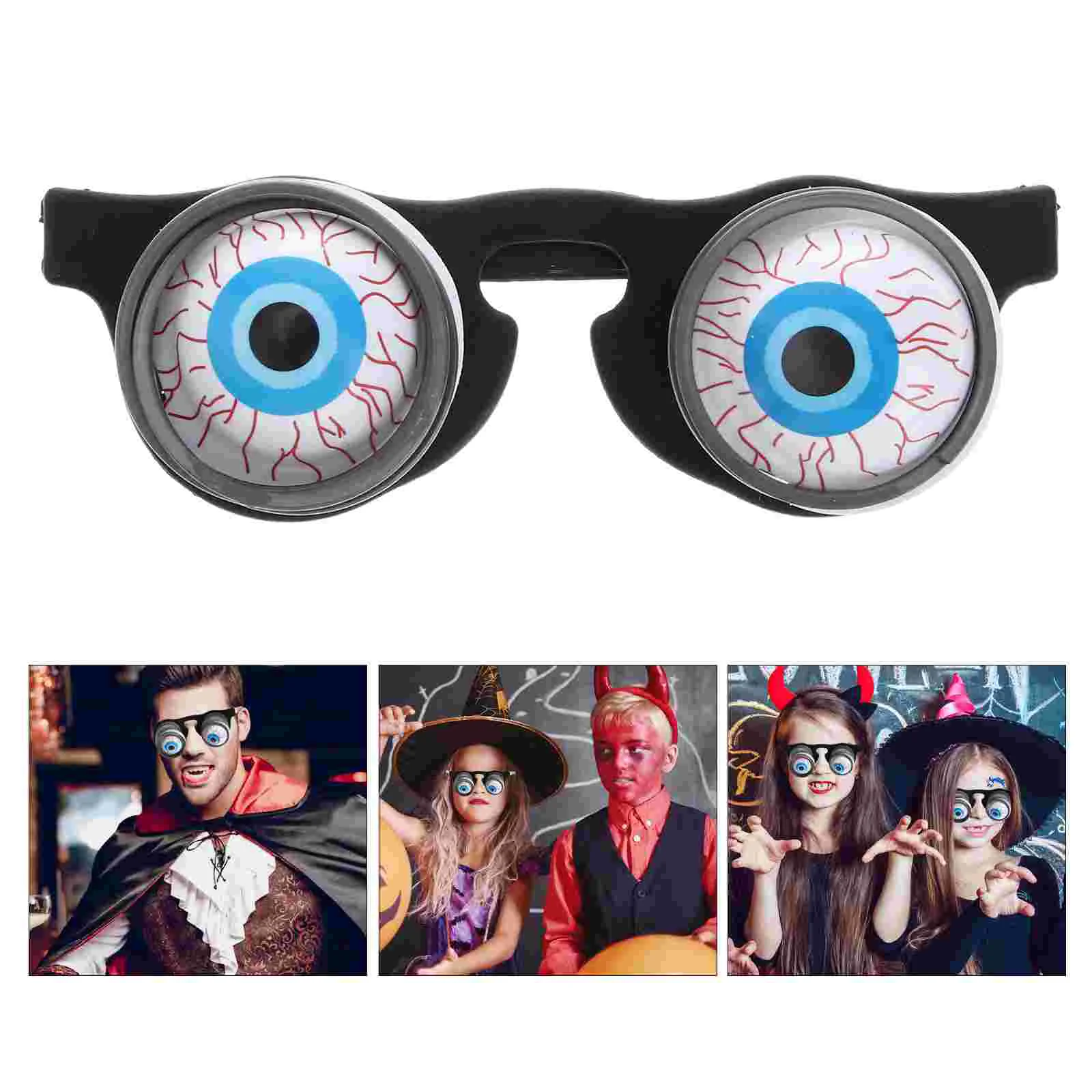 Eyeglasses Crazy Weird Eyeball Party Sunglasses for Kids Funny Men Adults Child
