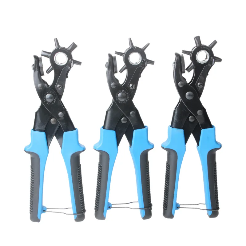 

Revolving Head Watchband Hole Punch Leather Hole Punch Eyelet Hole Punch Pliers