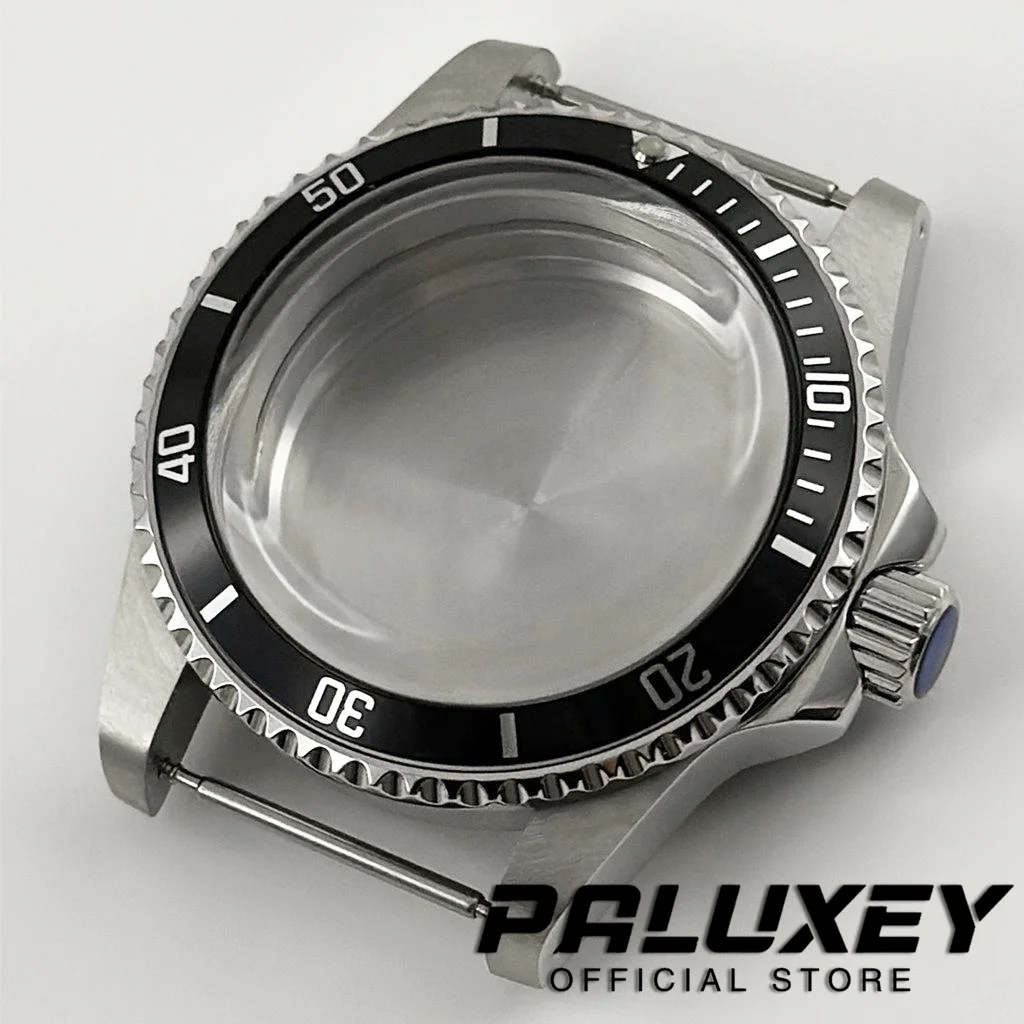 Boîtier de montre rétro vintage, verre acrylique breton, accessoires de montre, mouvement, 39.5mm, NH35, NH36, NH38