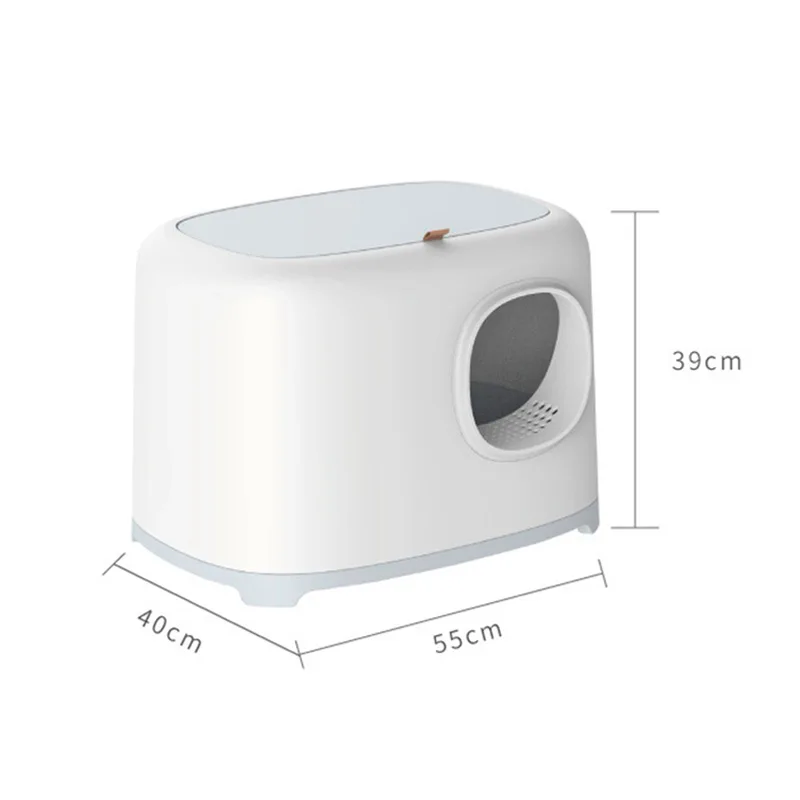 Caja de arena semicerrada tipo tostada con control aromático - imagen 2