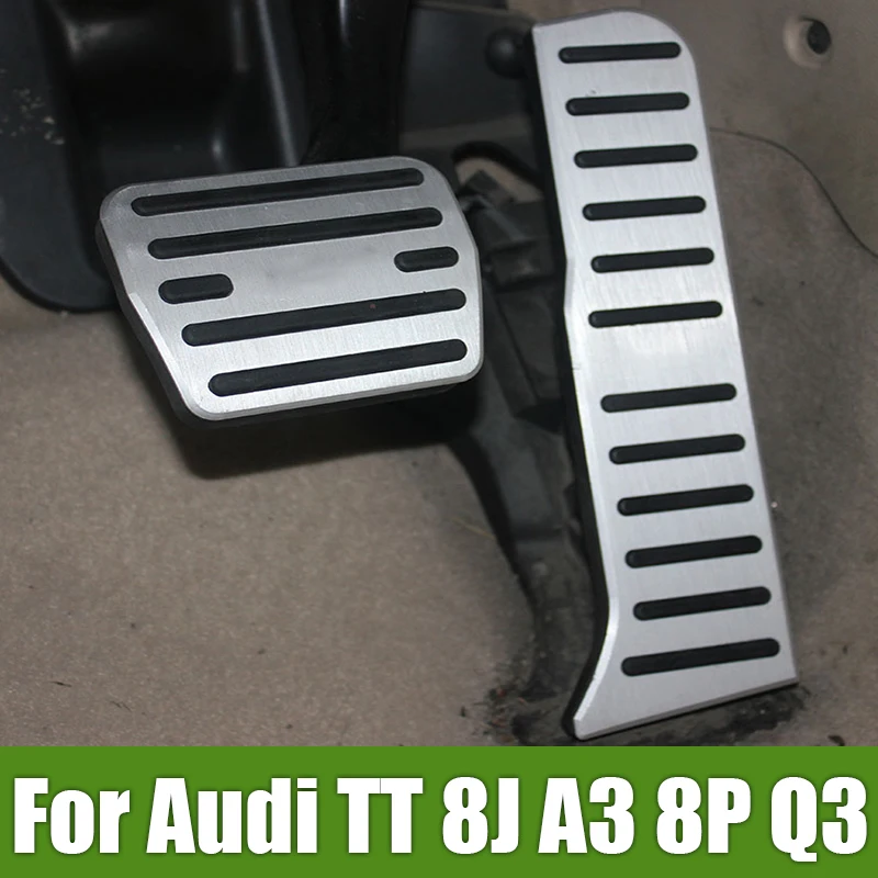 

For Audi TT 8J A3 8P Q3 For Skoda Octavia 2 A5 Yeti Superb 2 Seat Leon 1P 1M Car Foot Pedal Accelerator Fuel Brake Pedal Cover