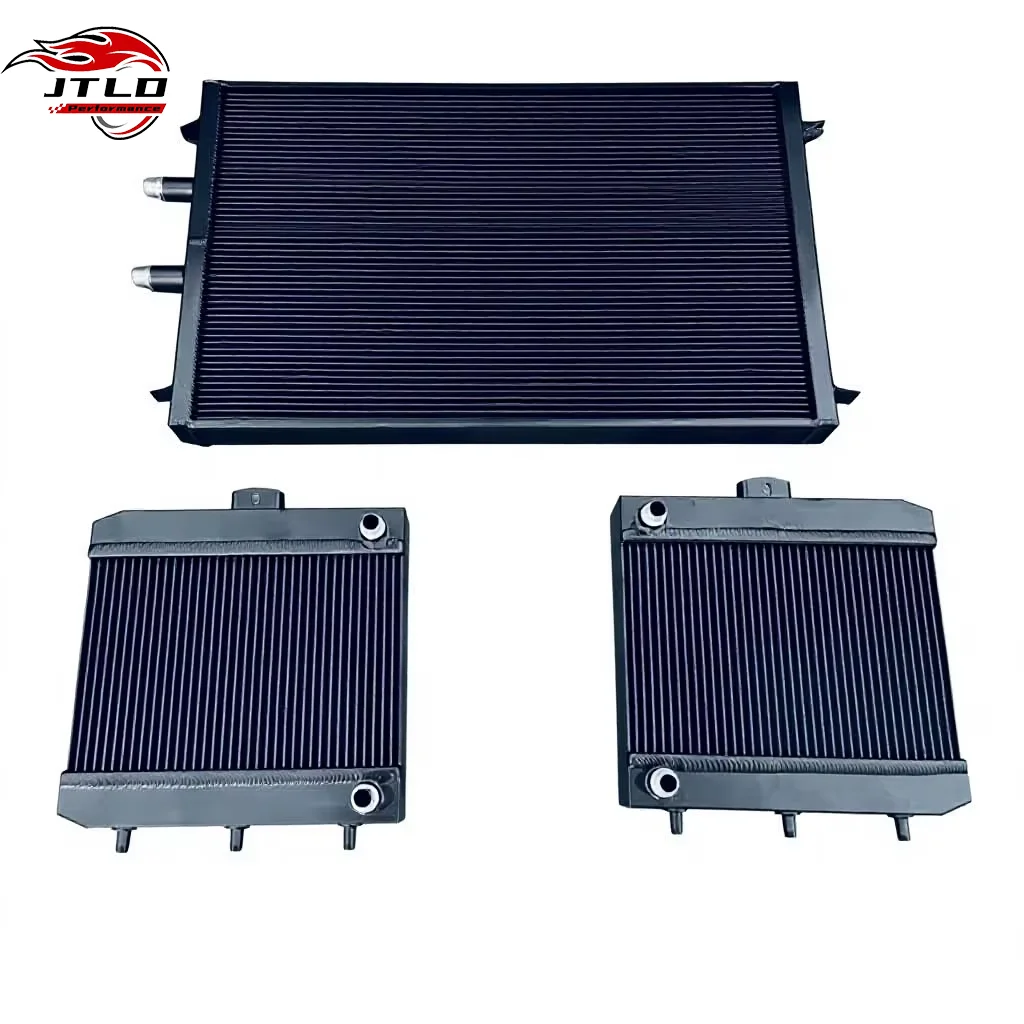 Cooling System Kit For BMW X3M X4M F97 F98 F80 M3 S58 Heat Exchanger Oil Cooler Auxiliary Radiator Performance Upgrade