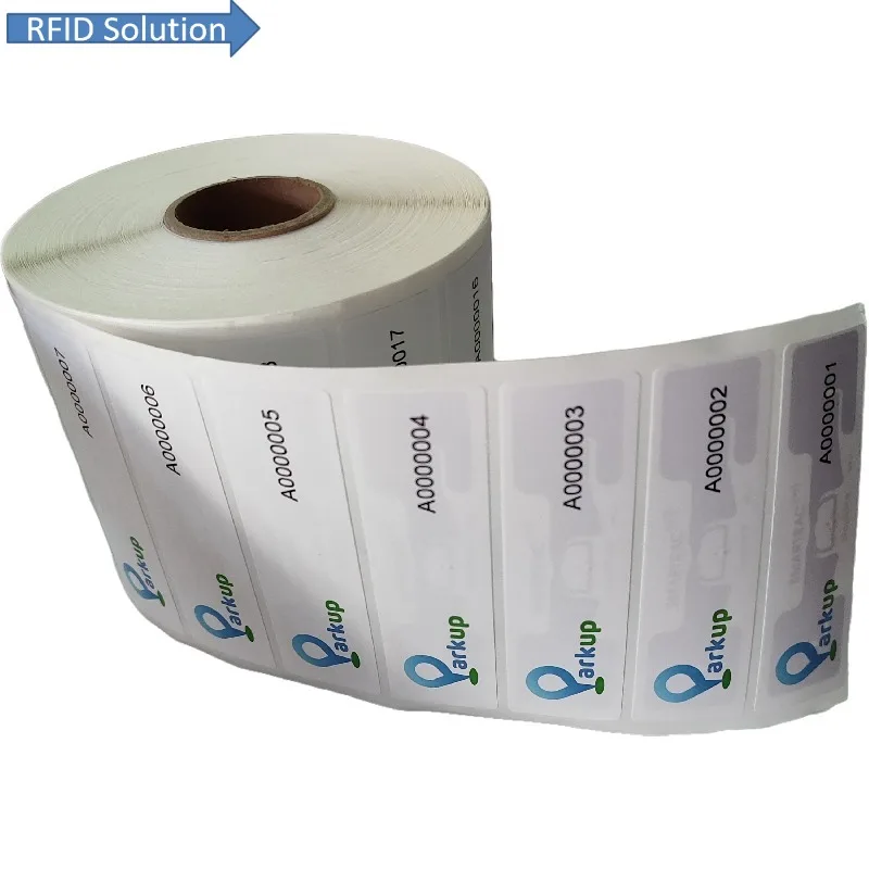 プロモーション価格 100 個スマートラックドッグボーン uhf タグ rfid 紙ラベル epc gen2 長距離 rfid タグステッカー倉庫在庫用