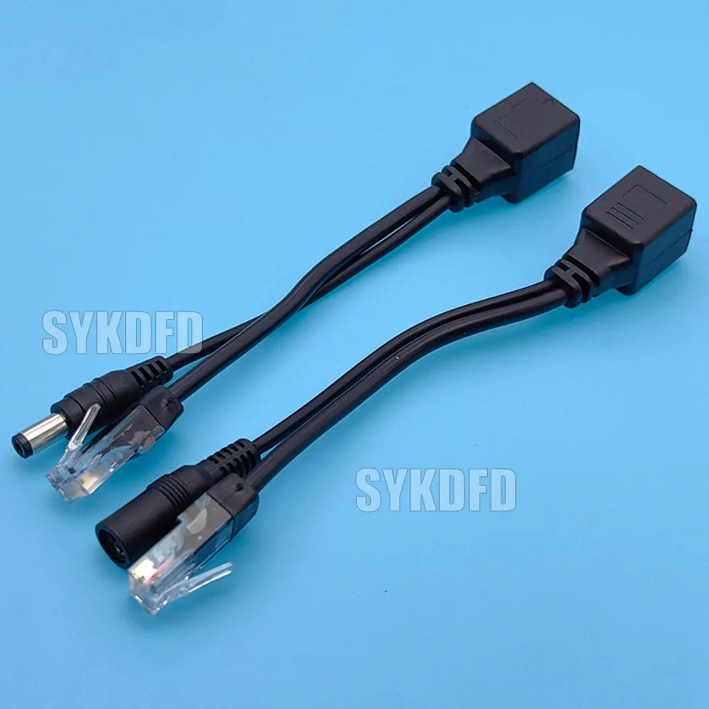 1/3/5Pair POE Cable Passive Power Over Ethernet Adapter Cable POE Splitter Injector Power Supply Module 12v For IP Camera