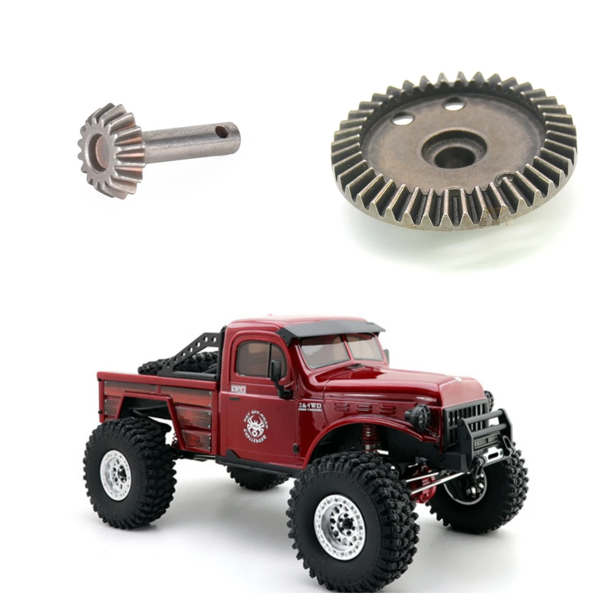 RGT R86499 Drive Gear (16T) R86009 Crown Gear(40T) for EX86170 EX86181 EX86120 1/10 RC Electric Remote Control Vehicles  Cars