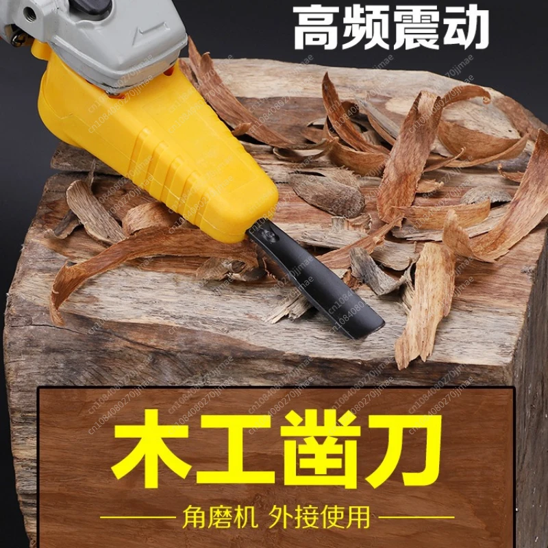 

Wood Carving Electric Chisel Changed Angle Grinder Into Power Chisel Woodworking Tool electric woodworking chisel carving knife