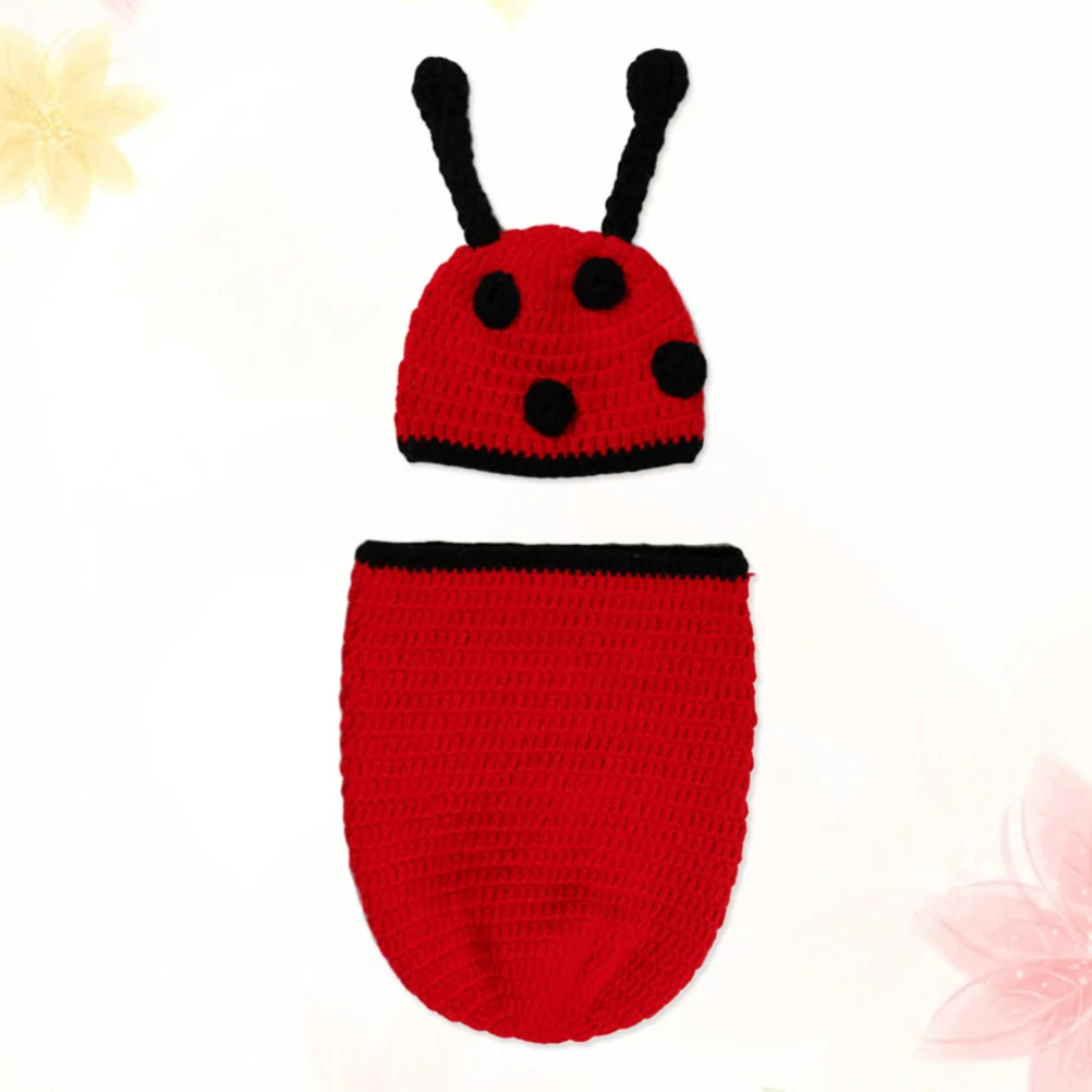 

Cute Baby Sleeping Bag for Newborns Photo Shoot Outfit Knitted Cotton Infant Wear Must Have for Early Days