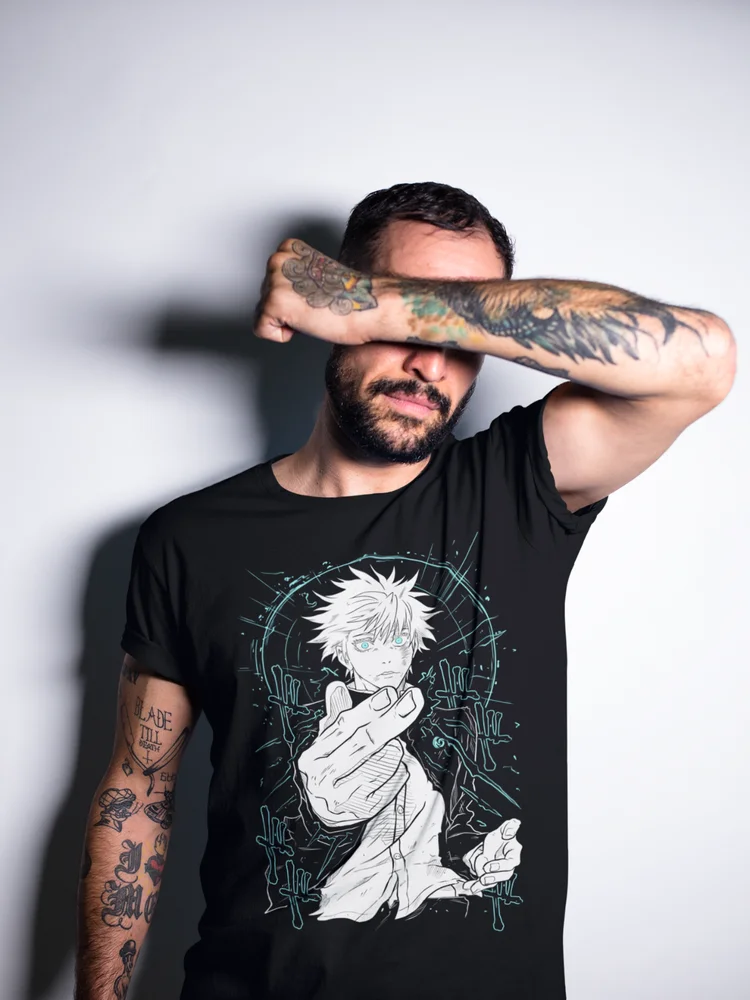 Jujutsu Kaisen Sukuna Gojo Satoru T-Shirt Megumi Itadori gift shirt All Size