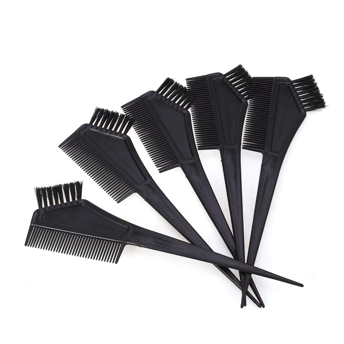

5 pcs Set Durable Coloring Kit Salon Home Coloring Kit Use Hair Dye Tools Earmuffs Brushes For Diy Hair Dye Tint