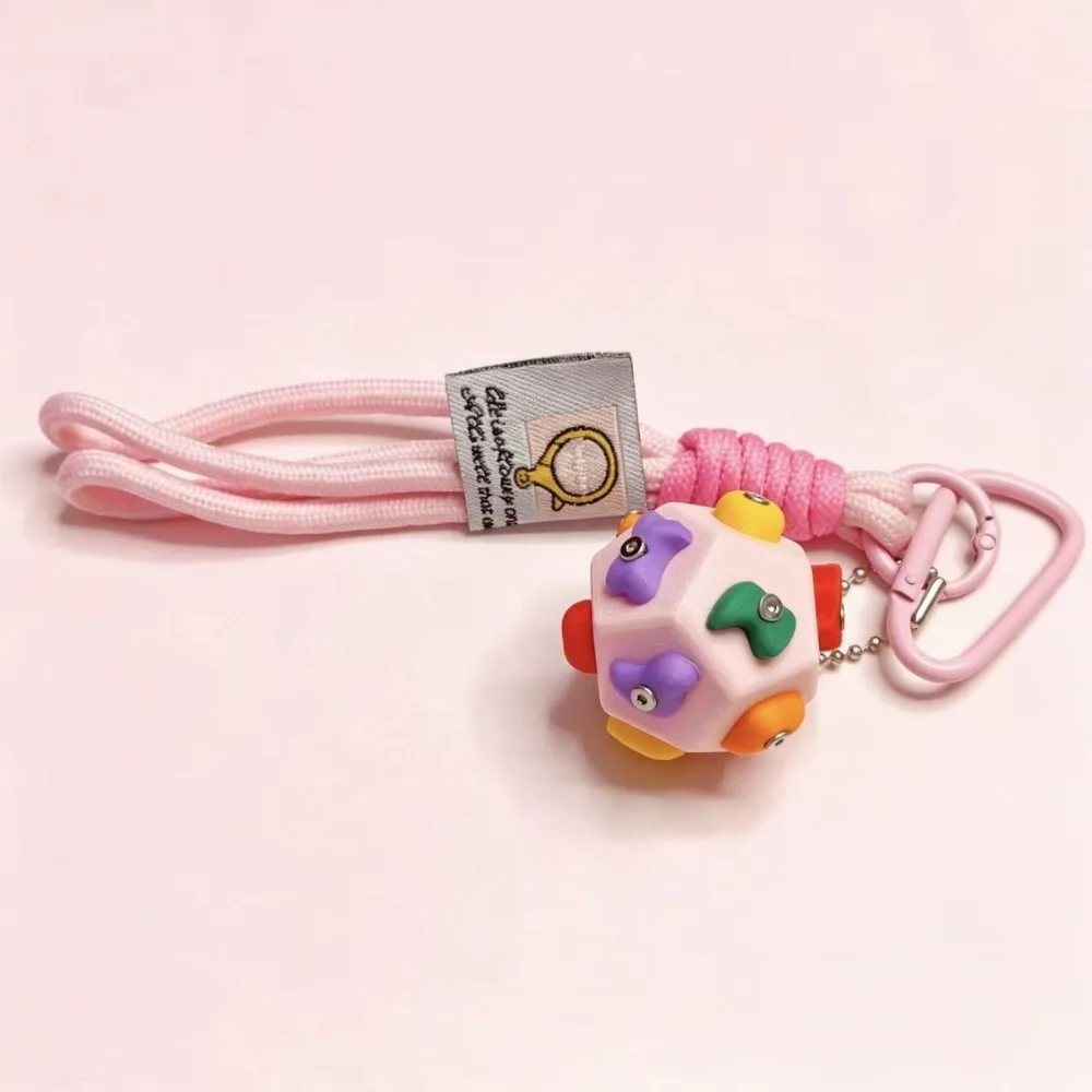 Handmade Rock Climbing Keychain Lightweight Sturdy Key Ring Resin Climbing Pendant Portable Delicate Resin Mini Climbing Block