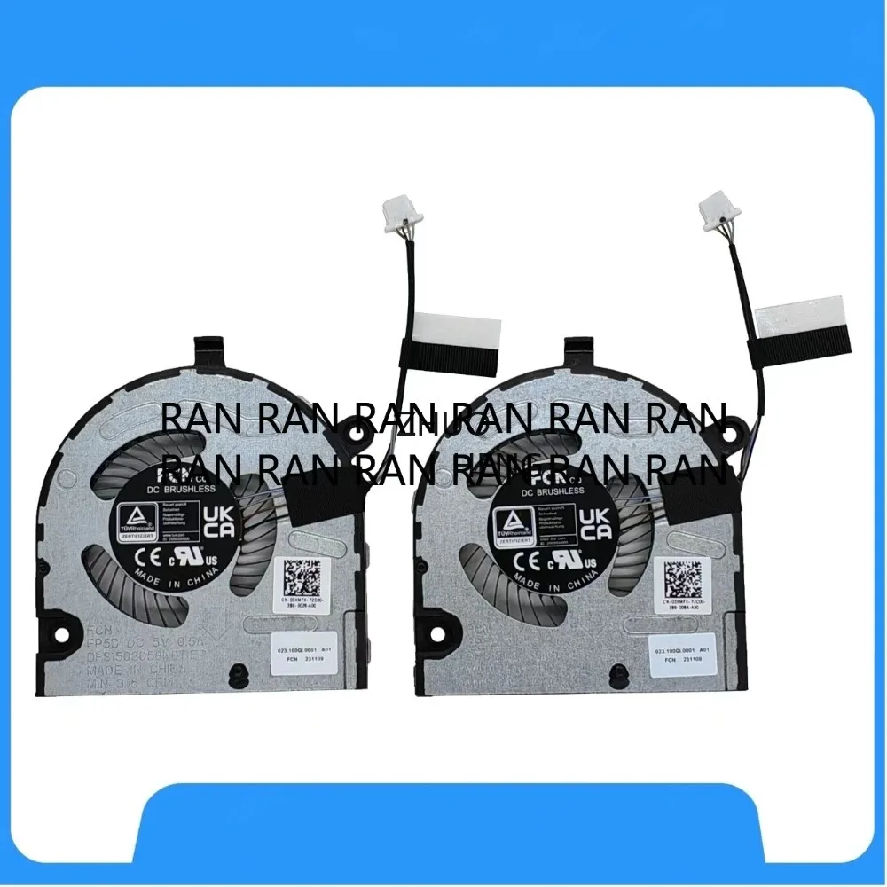 

New CPU GPU Cooling Fan for Dell VOSTRO 5320 5325 5330 03XMFX FP5B DFS1503058N0T DC5V 0.5A