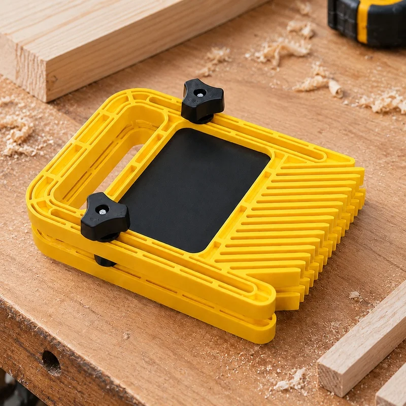 Woodworking Featherboard Pair with Miter Slot for Table Saws and CNC Engravers