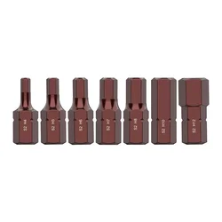 1PC 30mm Star Screwdriver Bit 10mm Shank Magnetic Screwdriver Bit For Impact Screwdriver Head H4/H5/H6/H7/H8/H10/H12 Tool