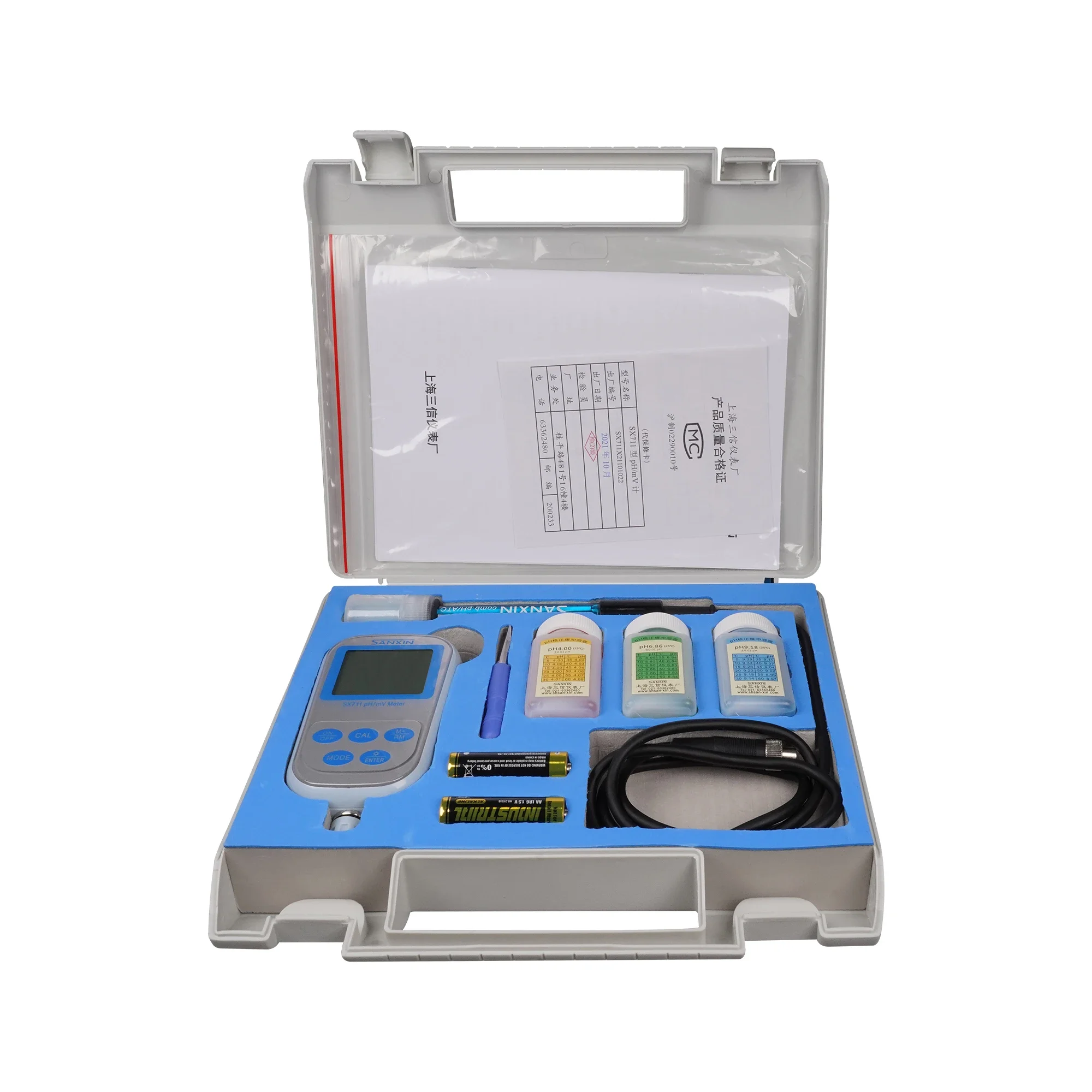 2025 hot sale SX711 LCD Operating Screen Portable PH Meter