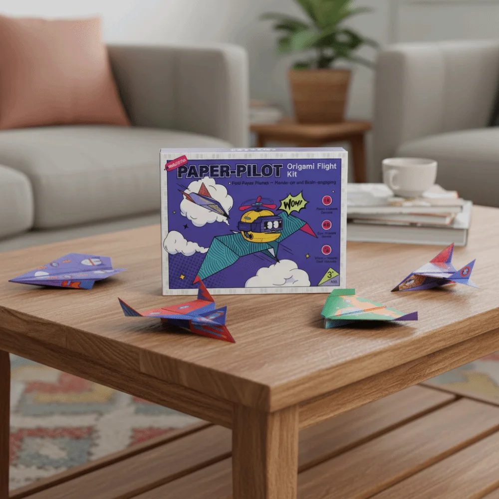 ورقة اليدوية طائرة اوريغامي مونتيسوري الفن التعلم طائرة اوريغامي مجموعة للطي الكرتون تنوعا ورقة الطائرات