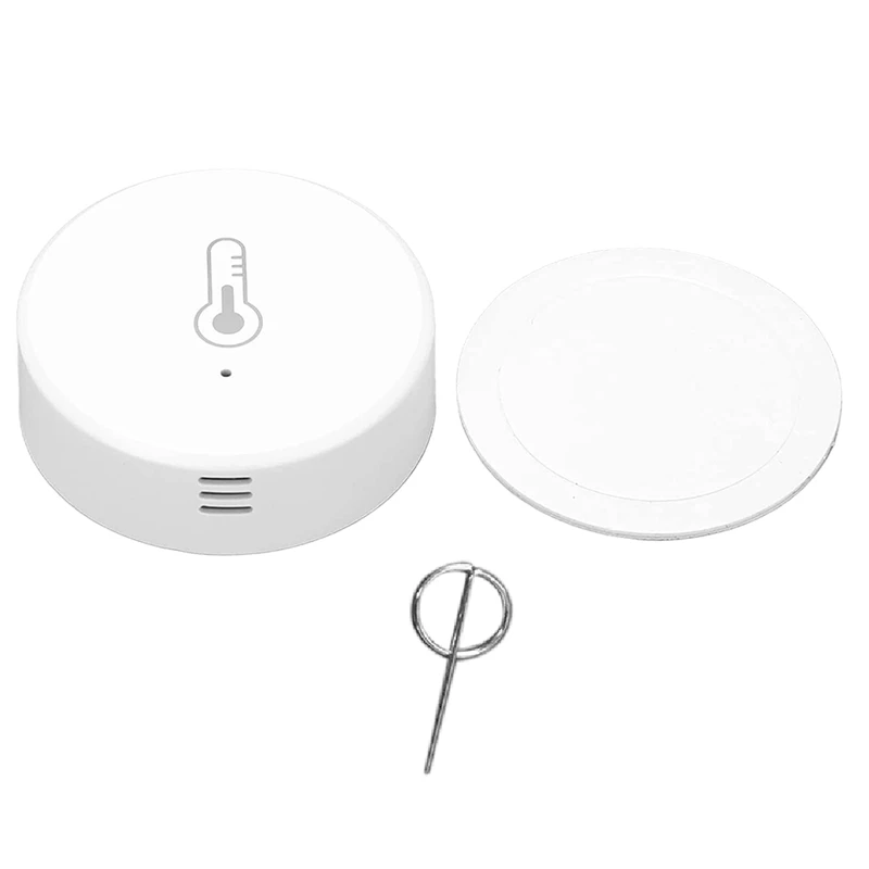 Graffiti Zigbee Smart Temperature And Humidity Sensor Smart Home Link Wireless Temperature And Humidity Sensor Durable