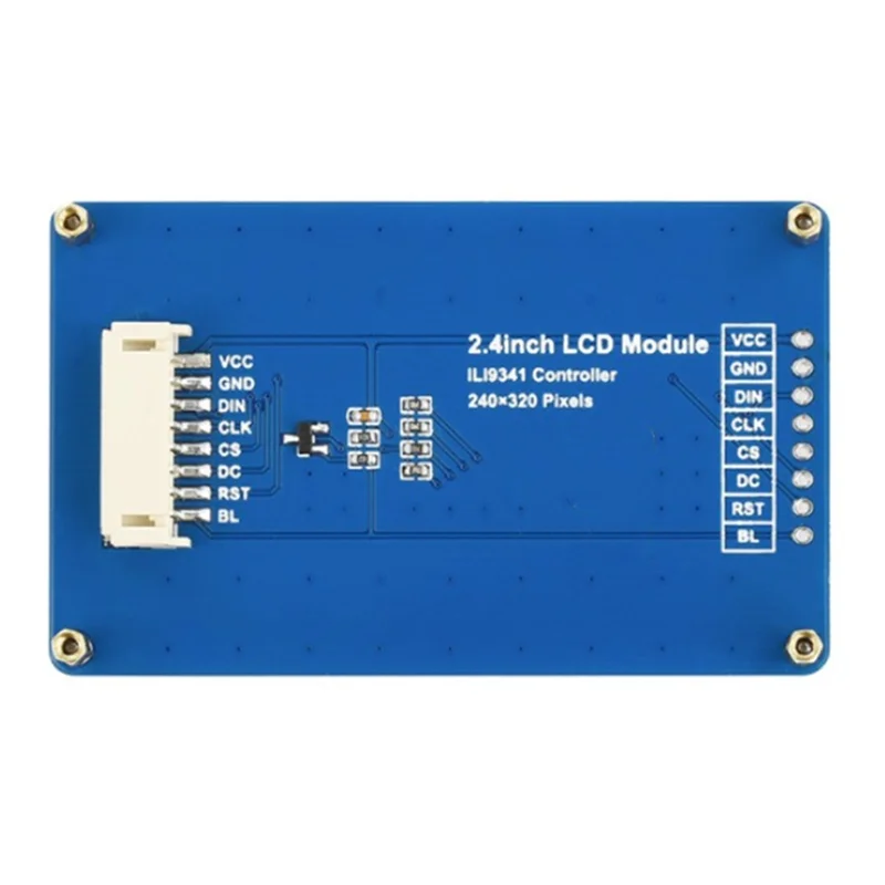 Módulo LCD de A73E-HMI, módulo de pantalla LCD de 2,4 pulgadas, pantalla táctil 320X240 TFT 65K RGB Color para Raspberry Pi/STM32