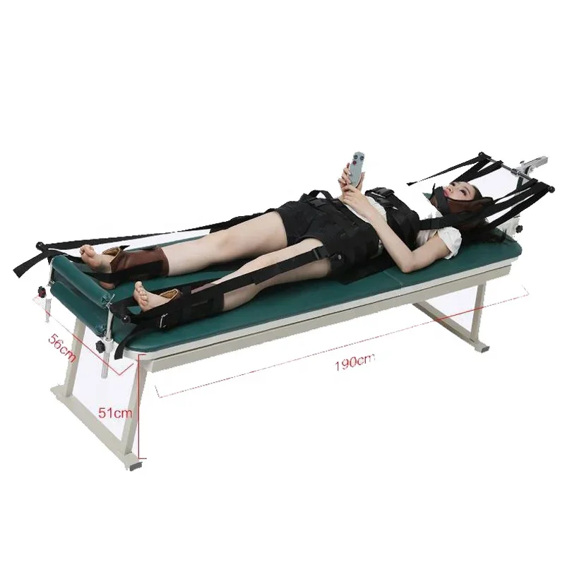 

Newest design Electric Medical cervical and lumbar traction bed stretcher