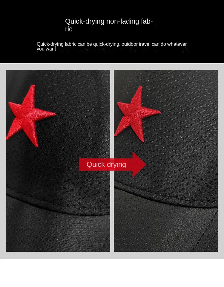 Big Head Men Women Mesh Baseball Caps Star Embroidery Trucker Hat Plus Size 57-60cm 61-65cm