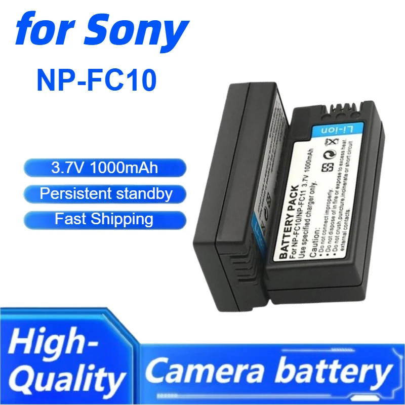 

NP-FC10/FC11 Is Suitable for Sony Camera Battery+Charger DSC-F77 DSC-F77A DSC-FX77 DSC-P2 P3 P5 P7 P8