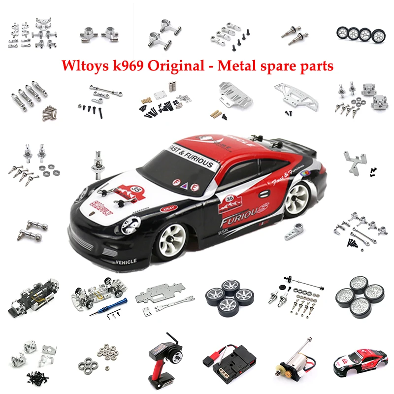 

WLtoys K969 284131 K979 K989 K999 P929 P939 Metal Screws Fastener Kit Repair Tools 1/28 RC Car Spare Parts Upgrade Accessories