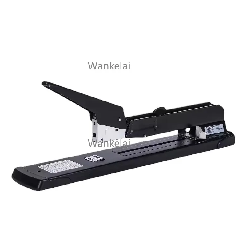 

200 Sheets Thickened Paper Stapler Sheet Metal Stapler Heavy Book Long Arm Stapler