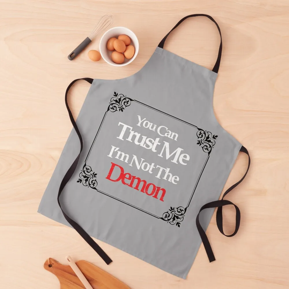 

You Can Trust Me - I'm Not the Demon - BotC Apron Things For Kitchen Professional Barber Women's Apron