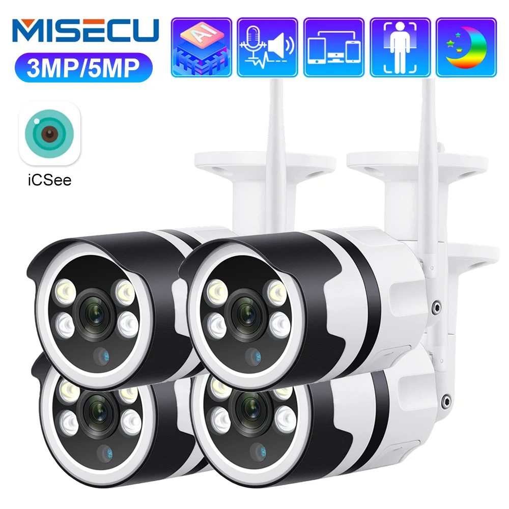 MISECU-Smartphone AI IP WiFi, 3MP, 5MP, CCTV BUY