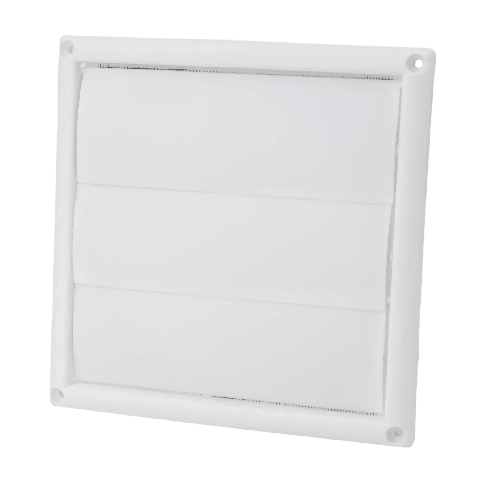 Fresh Air System, 6inch Plastic Vents, SingleLayer Return Air Shutter Vents, Easy to Paint and Match with Wall Color