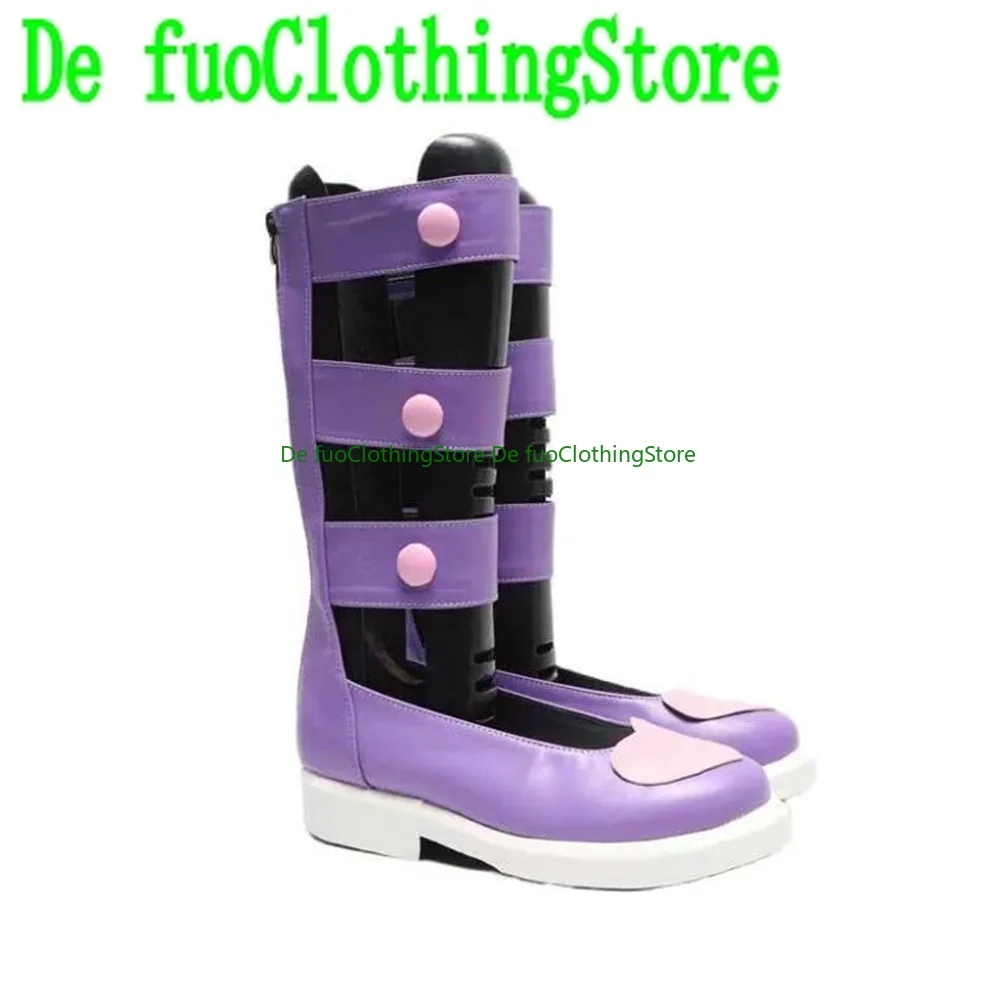 DefuoClothing Inukai Iroha Cure Friendy PreCure Cosplay Anime Jogo Rpg Adereços de festa de Halloween Sapatos Botas