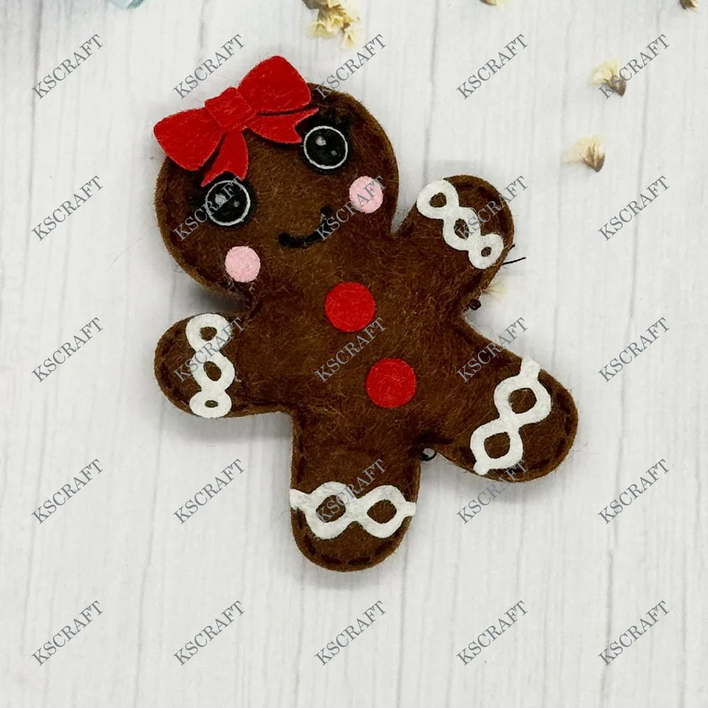 KSCRAFT Small Gingerbread Man Cutting Dies Stencils for DIY Scrapbooking Decorative Embossing DIY Paper Cards