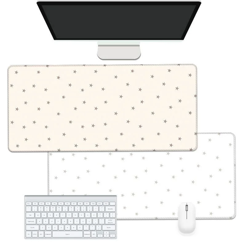 Korean Stars Rubber Desk Pad Mouse Protector Non-Slip Large Small Mouse Pad Home Office Desk Mat Pc Laptop Practical Carpet Mat