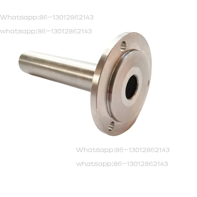 スピンドル径25mm、貫通穴18mm、チャックフランジ、リアプレートベースアダプターk11-k71-80-80mm