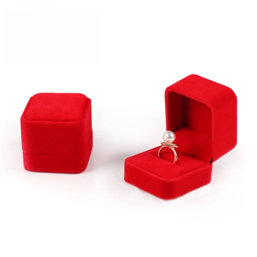 Small Proposal Ring Box Jewelry Gift Box for Ring Jewelry Gift Box for Engagement Proposal Wedding Day Keepsake Case - Image 8