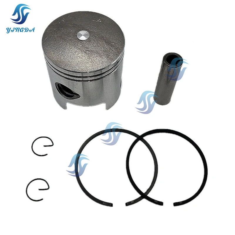 

High quality Piston Set 346-00001-0 for Tohatsu Nissan Mercury 25HP 30HP 346-00001 Outer Diameter：68MM 346-00001-1 346-00001