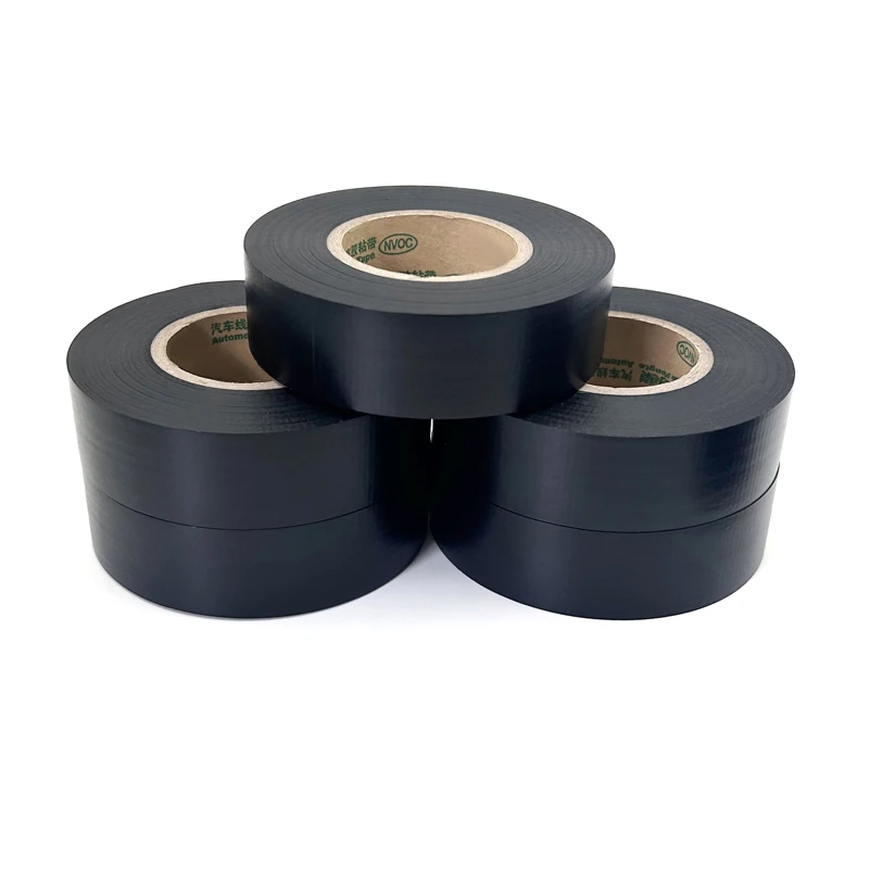 30M/roll Black PVC Stretchy Tape Width 19mm-Waterproof Insulation Durable and High Adhesion Suitable for Home and Car Maintenanc