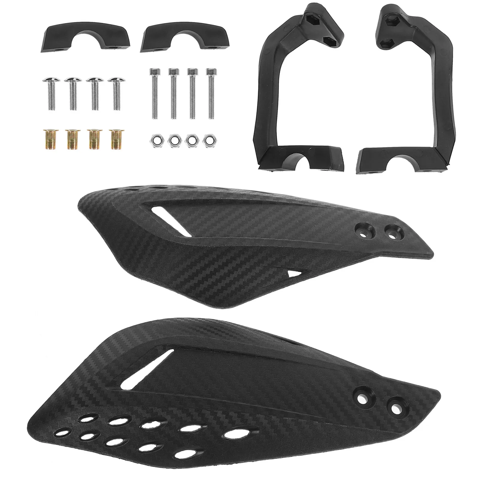 2Pcs Motorbike Handguard Windproof Protection Gear Handlebar Cover Motorcycle Hand Guard Equipment Windproof Handlebar Guard