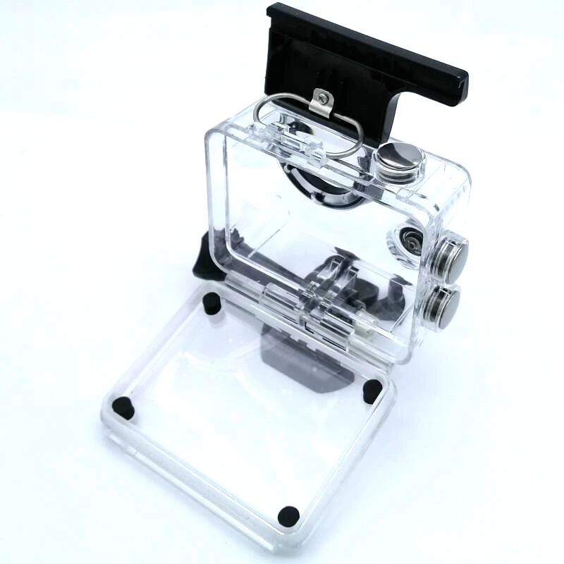 Clownfish Waterproof Case for Eken H3 Underwater 40m Housing Case for Eken V50 PRO H3 H8R /Akaso EK7000 Pro Diving Accessories